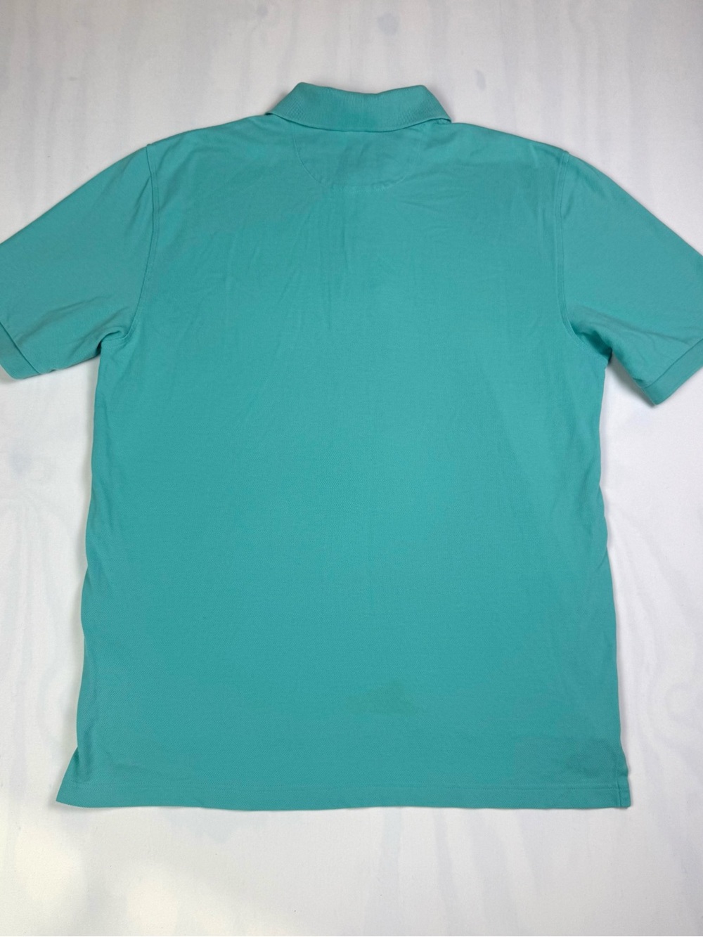 Brooks Brothers Performance Polo Shirt Mens L Aqua Turquoise Original Fit - Picture 2 of 10